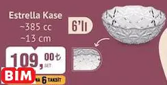 PAŞABAHÇE ESTRELLA KASE
